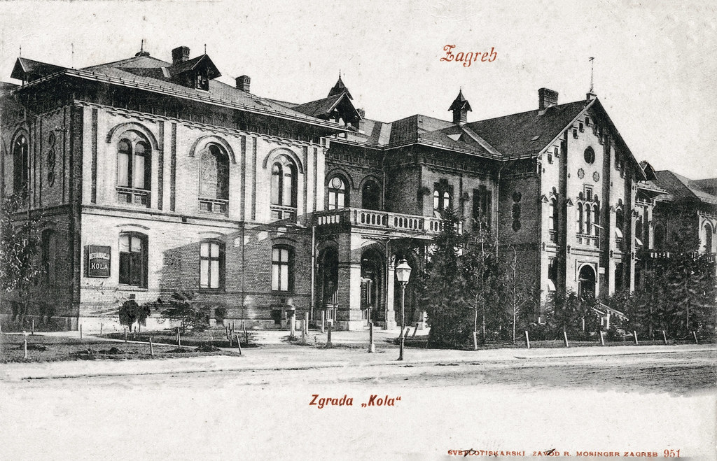 Dom Hrvatskog Sokola oko 1905. godine